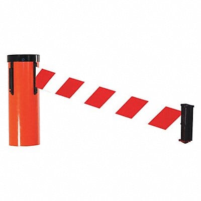 Barrier Tape Red/White Diagonal 2 lb.