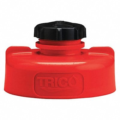 Storage Lid HDPE 3.25 in H Red