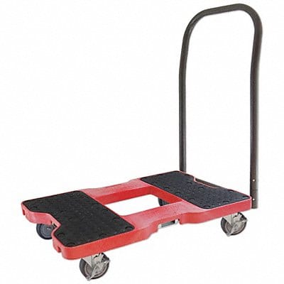 Platfrm Truck 1500lb 4 Swivel Castrs Red