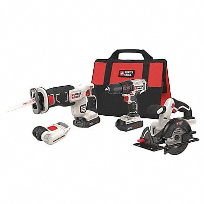 Cordless Combination Kit 4 Tools 20V DC