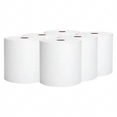 Paper Towel Roll 950 ft White PK6