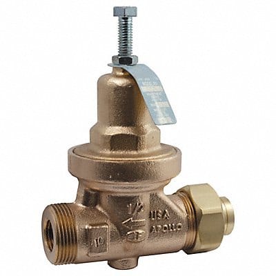 Water Pressure Reducing Valve 3/4 In.