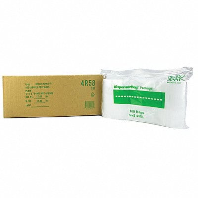 Reclosable Poly Bag Zip Seal PK1000