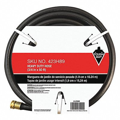 Water Hose 3/4 I.D.50 ft PVC