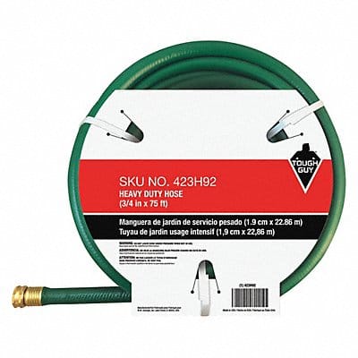 Water Hose 3/4 I.D.75 ft PVC