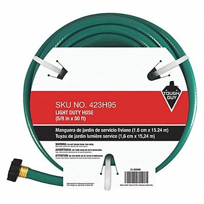 Water Hose 5/8 I.D.50 ft PVC