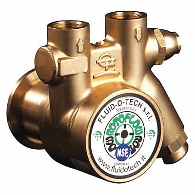 Pump 3/8 NPTF 49 Max GPH Brass 70 Mesh