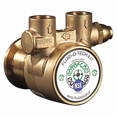 Pump 3/8 NPTF 64 Max GPH Brass Bypass