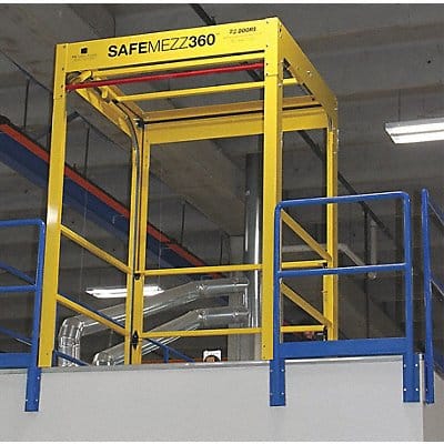 Safety Gate 95 inx108 in Yellow