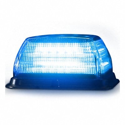 Beacon Light Blue Clear Flashing