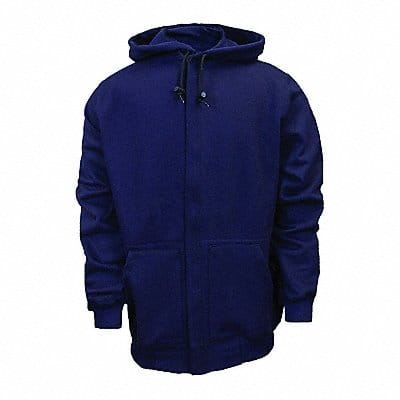 H3395 FR Zip Hooded Sweatshirt Navy 3XL