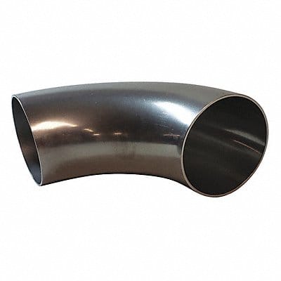 Coolant Elbow 10in L 4in Dia Silver PK2