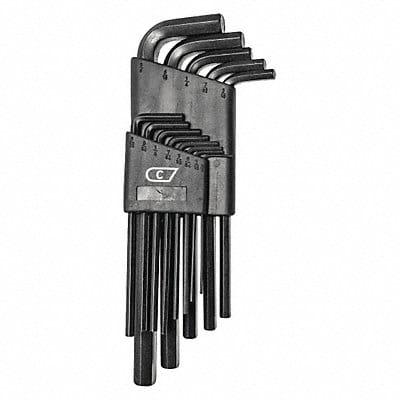 Long-Arm Sae Hex Key 13 Pc Set