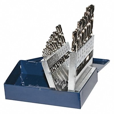 Cobalt Jobber Drill Bit Index 21 Pc Set