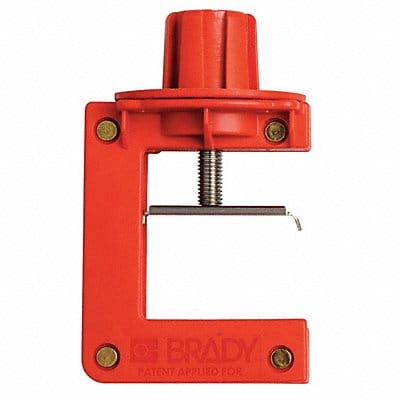 Butterfly Valve Lockout Red Nylon