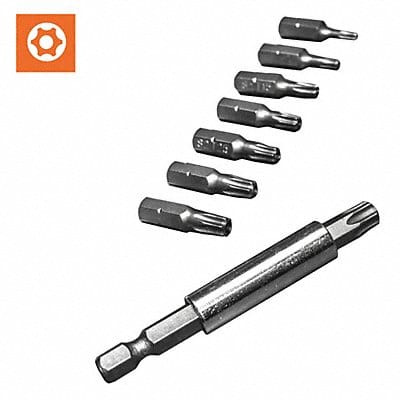 Security Star-Drive Bit 9 Pc Set