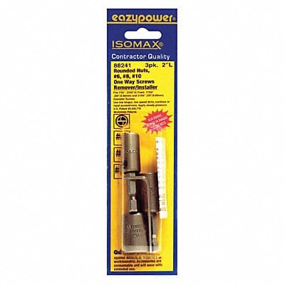 Screw Remover Screwdrvr #10 #6 #8 PK3