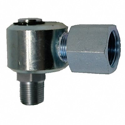 Swivel 90 Deg Brass 1/2 in FNPT Inlet