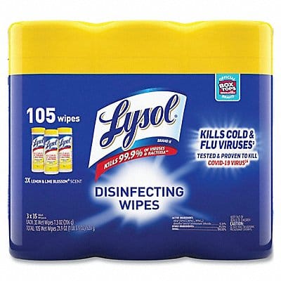 Disinfecting Wipes 35 ct Canister PK3