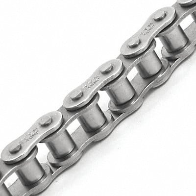 Roller Chain 10ft Riveted Pin SS