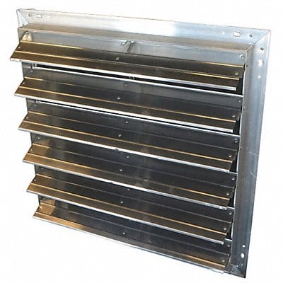 Intake Shutter Vertical Aluminum 48 in.