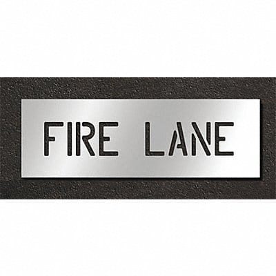 Pavement Stencil Fire Lane