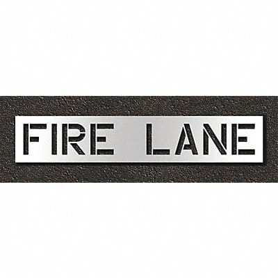 Pavement Stencil Fire Lane