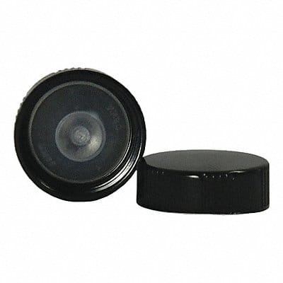 Cap 20 mm Dia Black PK5500