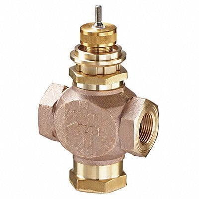 Globe Valve 3-Way Mixing 1-1/2 In (F)NPT