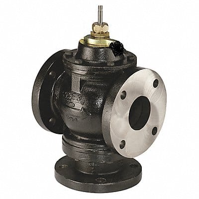 Globe Valve 3-Way 2-1/2 In Flanged