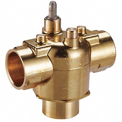 Valve 3 Way High Temp On/Off Sweat 1/2