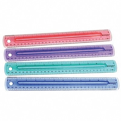 Ruler Plastic 12 In