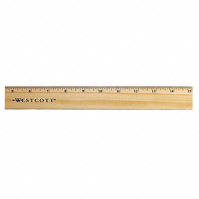 Ruler Wood 15 In