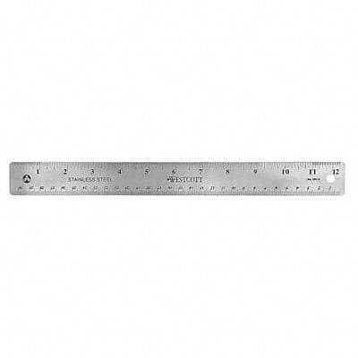 Ruler Stainless Steel 12 In