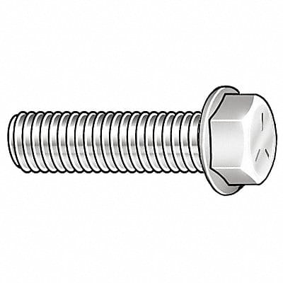 Flange Bolts Fastener L 1/2 in PK50