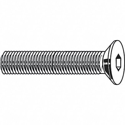 ScktFltHdScrw Steel #10-32 3/8 L PK100