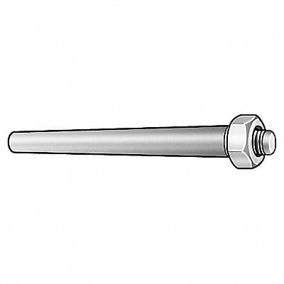 Taper Pin Threaded Steel #3 x 1-1/4 PK5