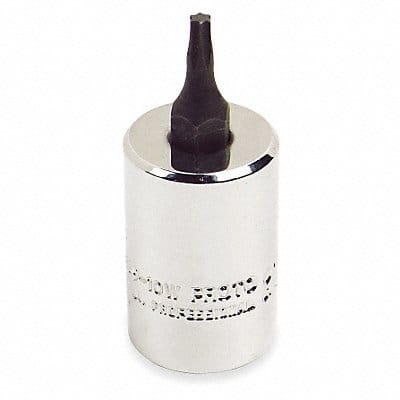 Socket Bit Steel 3/8 in TpSz T27