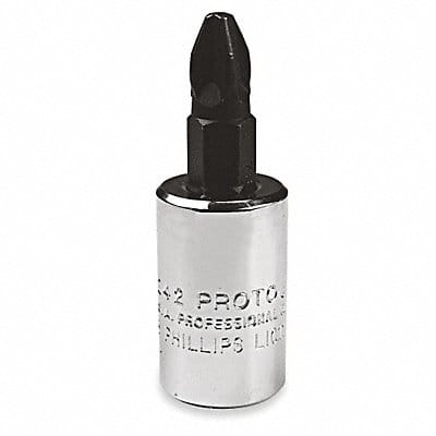 Socket Bit Steel 3/8 in TpSz #3