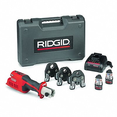 Cordless Press Tool Kit CompPipeSiz1in