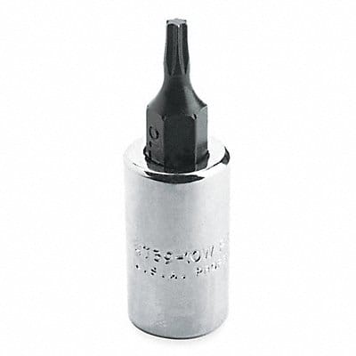 Socket Bit Steel 1/4 in TpSz T10