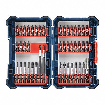 Screwdriver Bit Set Steel 44 No of pcs.