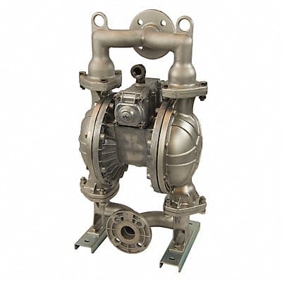 Dbl Diaphragm Pump NPT PTFE 1/2in 90gpm