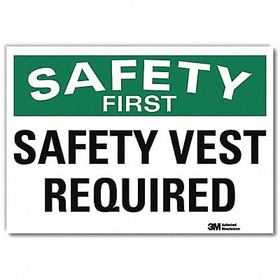 Safety Sign 10inx14in Reflctv Sheeting