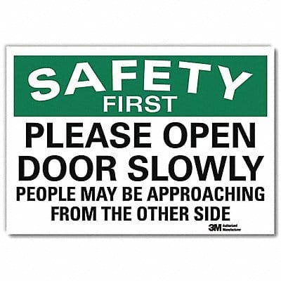 Safety Decal 5inx7in Reflective Sheeting