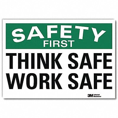 Safety Decal 5inx7in Reflective Sheeting