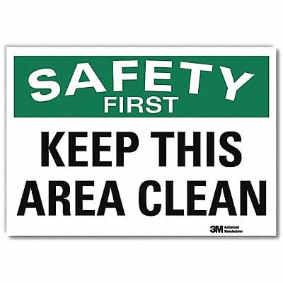 Safety Decal 10x14in Reflective Sheeting