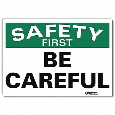 Safety Decal 10in x 14in Rflct Sheeting