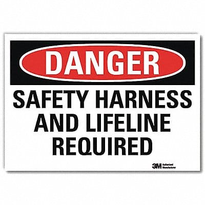 Danger Sign 5inx7in Reflective Sheeting