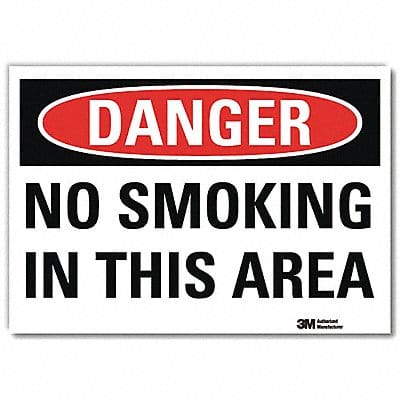 Danger Sign 7inx10in Reflective Sheeting